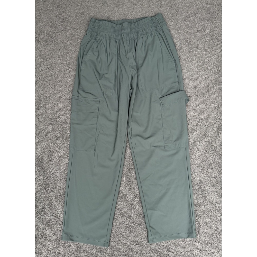Old Navy Active Go-Dry SleekTech Cargo Pants Sage Green Petite Small
